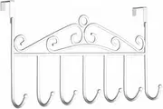 Coat Rack Wall Mount Hanging Hooks Behind The Door, Clothes Hangers, Clothes Storage Racks, Wall Mounted Clothes Hat Racks, Storage Wall Mounted Clothes Hooks Wall Coat Hooks(White)