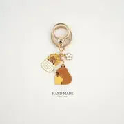 Capibara Key Chain / Bag Charm H277 - One Size