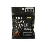 ART CLAY Aida Chemical Industry A-0297 Clay Silver 950 Clay 1.8 oz (50 g)