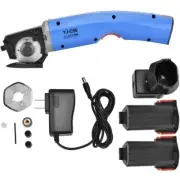 YJ-C50 Electric Scissors Fabric Leather Cutter Rotary Blade Cloth Cutting Machin