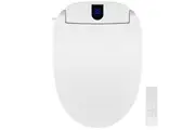 ADVWIN Smart Toilet Seat V-shaped Electric Bidet Toilet Seat Wireless Remote Control Heated Seat, Warm Water Wash, Air Dryer, Soft-Close Lid, Night Light