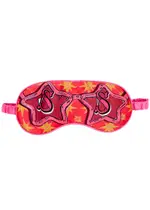 Jessica Russell Flint S Is For Sunglasses Silk eye Mask - Pink - One Size One Size