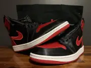 Nike Air Jordan 1 Retro “Red Satin” High OG Sz 11W/9.5M