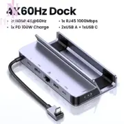 Docking Station Switch MacBook PC for Steam Deck HDMI Dock for Asus USB C HUB