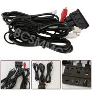USB TYPE C AUX Socket Panel Audio Input AUX Port Panel Trim Car Accessories (for: Subaru)