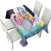 Rainbows Space Starlight Pegasus and Princess Tablecloth