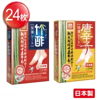 在飛比找遠傳friDay購物優惠-日本竹酢保健貼布(24入)