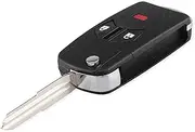 TPHJRM Modified Remote Flip Folding Key Shell Case Keyless 3/4 Buttons,for Mitsubishi Galant Eclipse Lancer