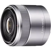 SONY single focus lens E 30mm F3.5 Macro Sony E mount for APS-C SEL30M35 Silver