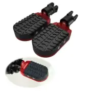 1 Set Of Non-slip Pegs Front Fit For Yamaha XV 1700 Road Star Warrior 03-05 Red