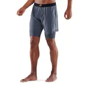 SKINS Compression Series 3 Mens M Superpose Half Tights Activewear/Gym Charcoal
