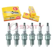 6 pcs NGK Standard Spark Plugs for 1955-1958 Rolls-Royce Silver Wraith 4.9L xx