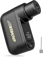 GORIX Electric Air Pump, Bicycle, Compact, Electric Road Bike, Compatible with Presta Valves, Ball Needle Included, Mini Pump (CUBE), Lightweight, Cross Bike, MTB, Portable Air Pump, Puncture Repair