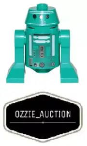 Lego Star Wars Minifigure - Astromech Droid (Dark Turquoise) Minifigure [75249]
