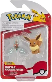 Pokémon Evoli & Rotom Battle Mini Figures Set, 5 cm, from The Battle Figure Pack