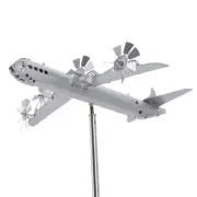 Superfortress Wind Spinner, Airplane Wind Sculpture Spinner Windmills Stainle...