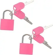 jojofuny Copper Lock Keys for Diary Book Travel Locks with Easy to Use Keys Ideal for Storage