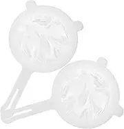 Alipis 2pcs Nylon Mesh Strainer Fine Mesh Sieve Kitchen Sifter Soy Milk Strainer Juice Filter Reusable