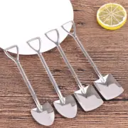 4Pcs/set Stainless Steel Retro Shovel Ice Cream Coffee Spoon Creative Tea-sp Nu
