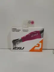 NEW 2XU Compression Calf Guards, Hot Pink/Small
