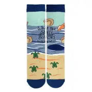 oohYeah Men's Sea Themed Novelty Crew Socks, Crazy Funny Cotton Dress Socks Gift
