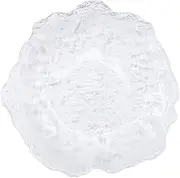 OFFSCH Glass Steak Plate for Home High-Class Kitchen Tableware for Western Meals