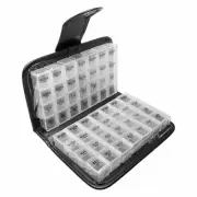 Daily Weekly Pill Box Organizer Medicine Travel Case 14 Day AM PM Planner NEW