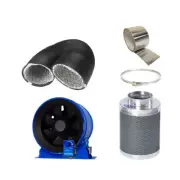 Phresh Hyperfan v2 150MM (6" Inch) + Phresh Carbon Filter 150 x 300MM 350CFM + 5