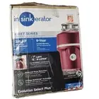 InSinkErator Evolution Select Plus 3/4 HP Quiet Series Garbage Disposal Red New
