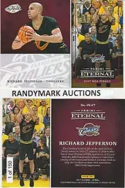 Richard Jefferson CAVALIERS 2017-18 PANINI ETERNAL 2017 NBA FINALS PE-F7 x/150