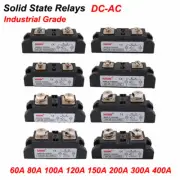 Solid State Relays SSR Industrial Grade DC-AC 60A 80A 120A 150A 200A 300A 400A