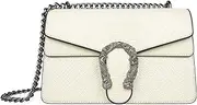 [JBB] Crossbody Bags For Women Snake Print Clutch Purses Cross Body Evening Handbag Chain Strap Shoulder Satchel