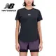 【New Balance】 NB 涼感透氣短袖上衣_女性_黑色_WT33277BK