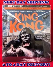 KING KONG 1976 (4K UHD/Blu-ray/Digital) LIMITED EDITION STEELBOOK (No Dents) NEW