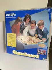 Vintage Carrom Gameboard (1993) Model 108 - 100+ Games Checkers NEW