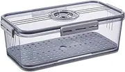 Bread Box For Kitchen Countertop | Reusable, Time Recording Bread Keeper Box | Airtight Loaf Bread Saver, Bread Holder Bin, Bread Storage Loaf Container For Freshness & Flavor Preservation