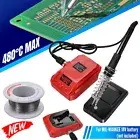 For Milwaukee18V Battery Cordless Welding Soldering Iron Station +Soldering wire