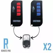 2 x Avanti/Centurion Garage Door Compatible TX4/MPS/DPS/SDO21/12 Remote T Series