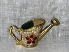 Estee Lauder Solid Perfume Compact 2001 "Watering Can" Full Beautiful