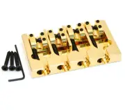 Hipshot Gold/Brass 4-string A Series Bass Bridge .750" String Spacing 5A400G