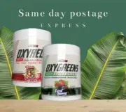 EHP Labs OXYGREENS | TWIN PACK | Promote A Healthy Gut And Improve Digestion |