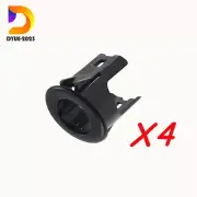4X Vehicle Reverse Sensor Cover Black Fit for 2019-2020 Nissan Rogue 28533-7FL0B