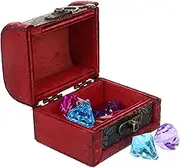 FOYTOKI Toy Treasure Chest Gems Boys and Girls Pirate Chest Mini Treasure Box for Boys Girls Pirate Party Box Color