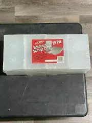 New Deadstock 20 Pack Alpha Video Cassette VHS Beta Tape Plastic Storage Cases