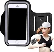 Running Armband Phone Holder | Waterproof Phone Purse Running Accessories | Adjustable, Reflective Storage Bag with Key Slot for Hiking Gym Cycling Jogging