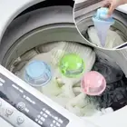 ? Home Floating Lint Hair Catcher Mesh Pouch Washing Machine Laundry Filter Bag
