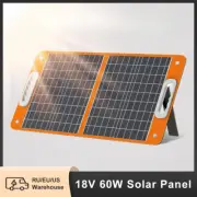 18 V 60 W Foldable Solar Panel Portable Solar Charger with DC Output USB-C QC3.0