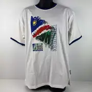 Vintage IRB Rugby World Cup 2003 Collection Namibia Supporters T-Shirt Mens M