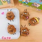 Cartoon Funny Muscles Cockroach Plush Keychain Pendant Backpack Decoration Gifts