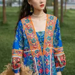 SHAO YOLEN BOHEMIAN ETHNIC STYLE DRESS WITH BIG SWING THAI E